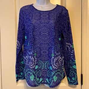 Johnny Was Active Long Sleeve size Medium